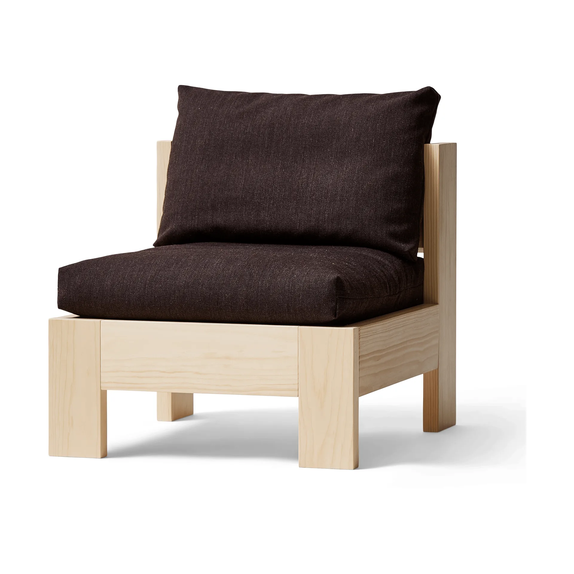 Icon loungestol, Technicolor 0370-furu Form & Refine