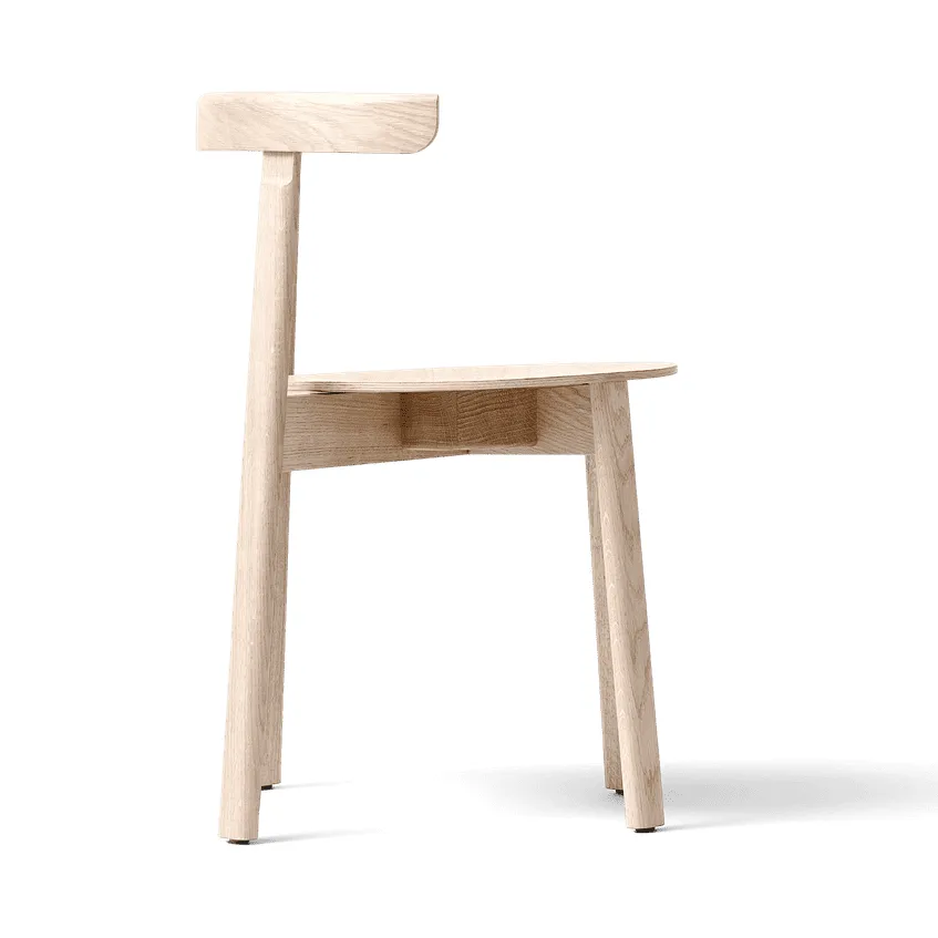 Lunar stol, Vit ek Form & Refine