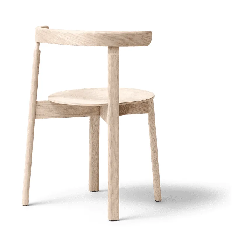 Lunar stol, Vit ek Form & Refine