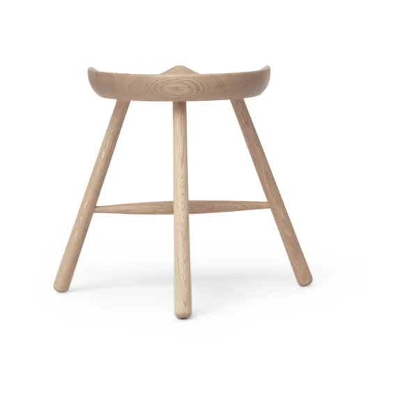 Shoemaker Chair stol No. 49, Vitoljad ek Form & Refine