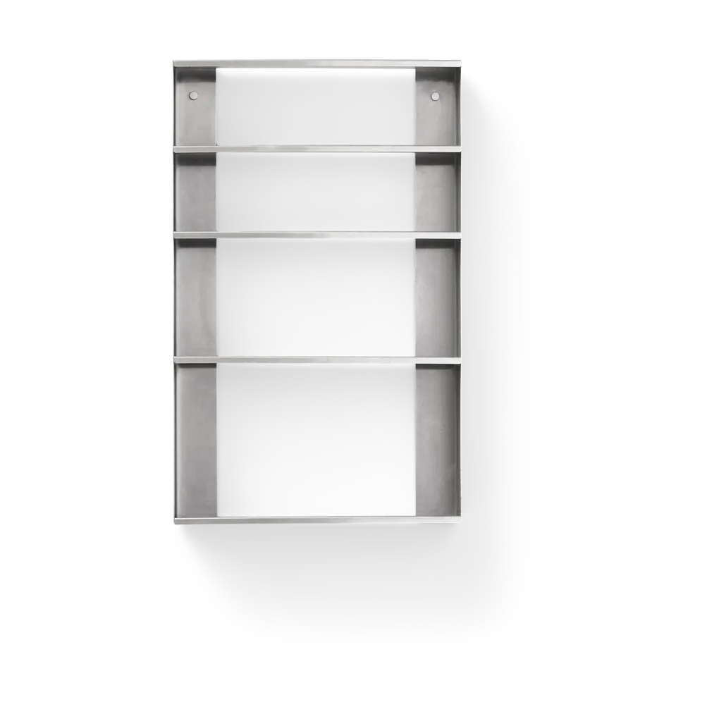 Taper förvaringshylla 40x65 cm, Rostfritt stål Form & Refine