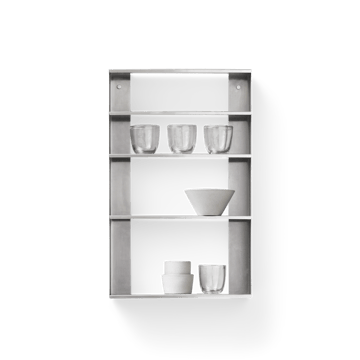 Taper förvaringshylla 40x65 cm - Rostfritt stål - Form & Refine