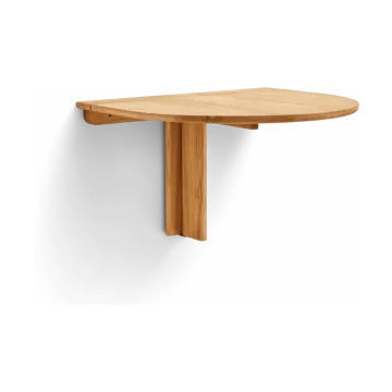 Trefoil väggmonterat bord - Ek - Form & Refine