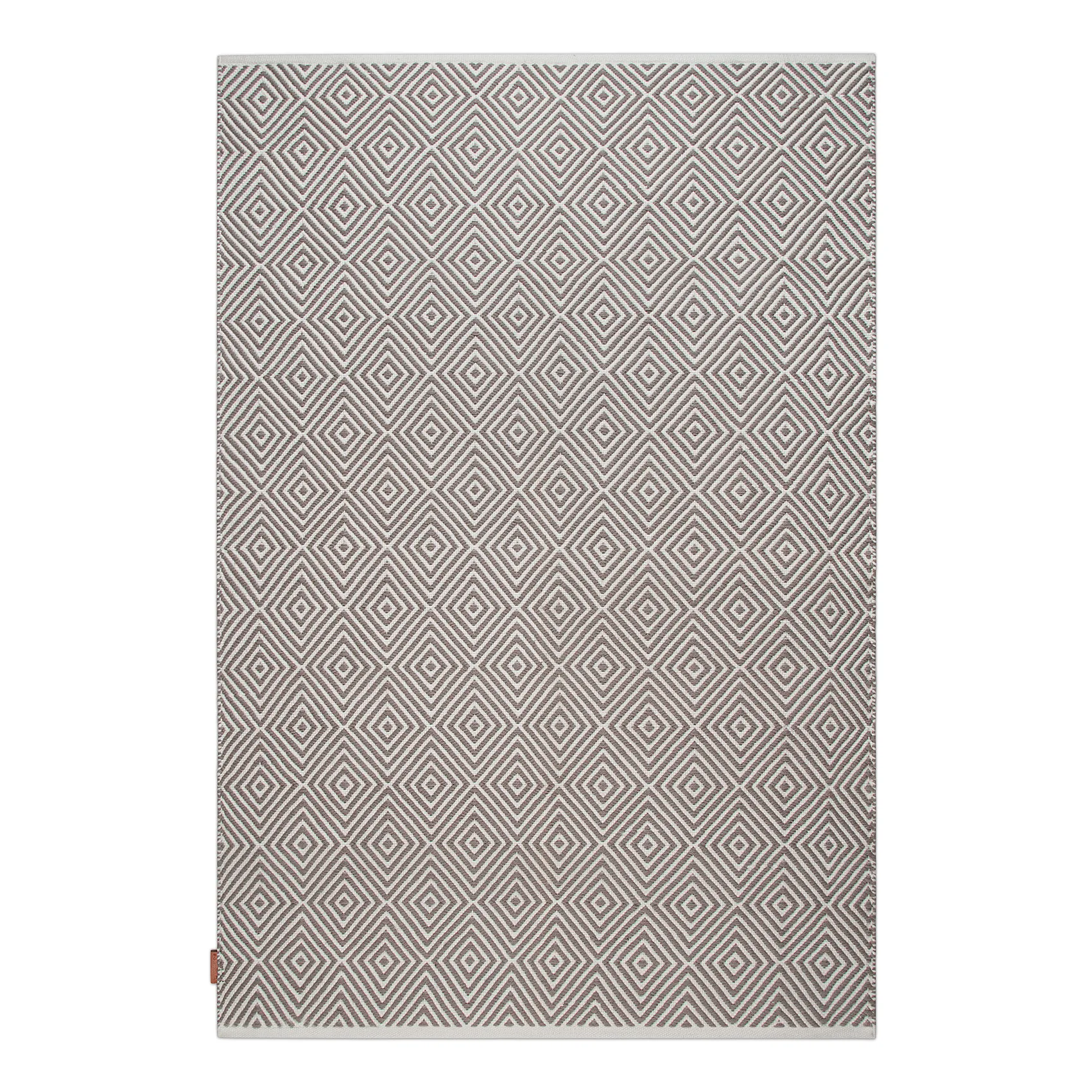 Diamond matta 170x230 cm, Grey Formgatan