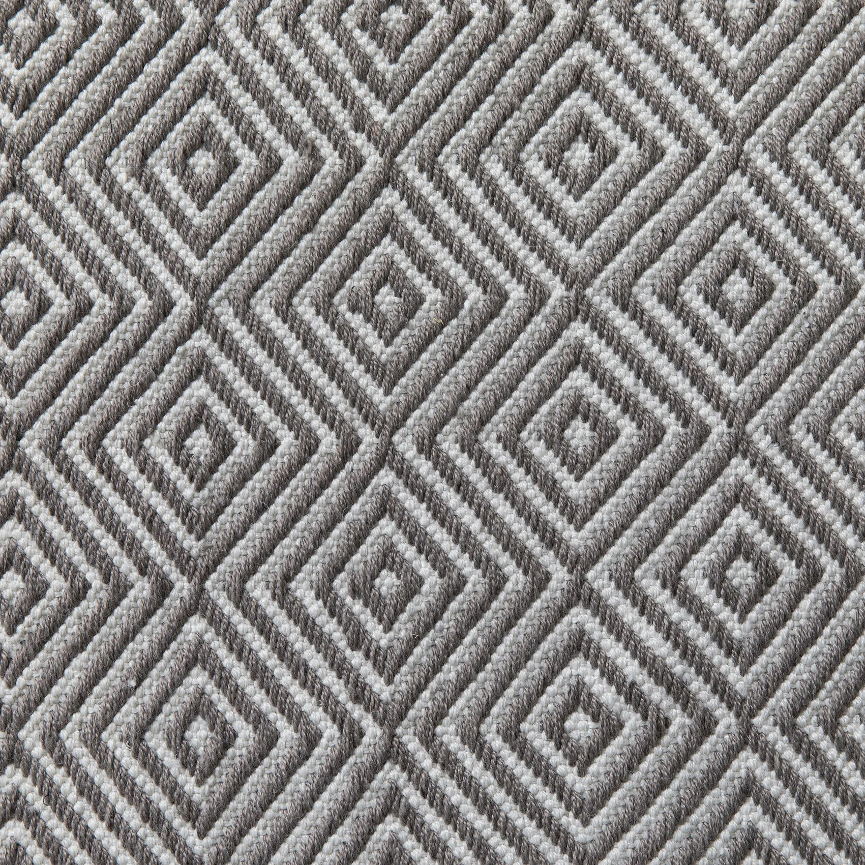 Diamond matta 170x230 cm, Grey Formgatan