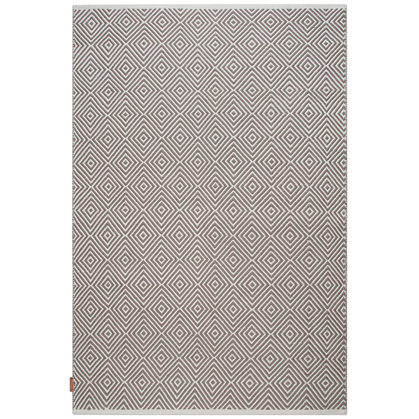 Diamond matta 200x300 cm, Grey Formgatan