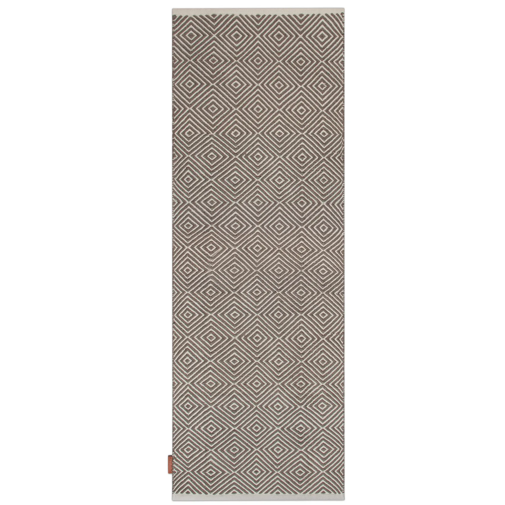 Diamond matta 70x200 cm, Grey Formgatan