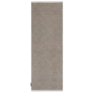 Diamond matta 70x200 cm - Grey - Formgatan