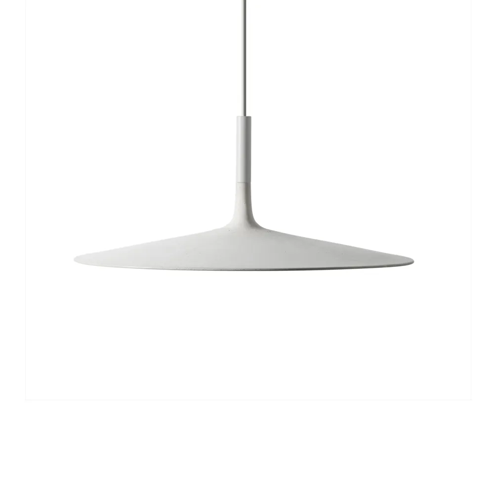 Aplomb Large MyLight pendel, vit, bianco betong Foscarini