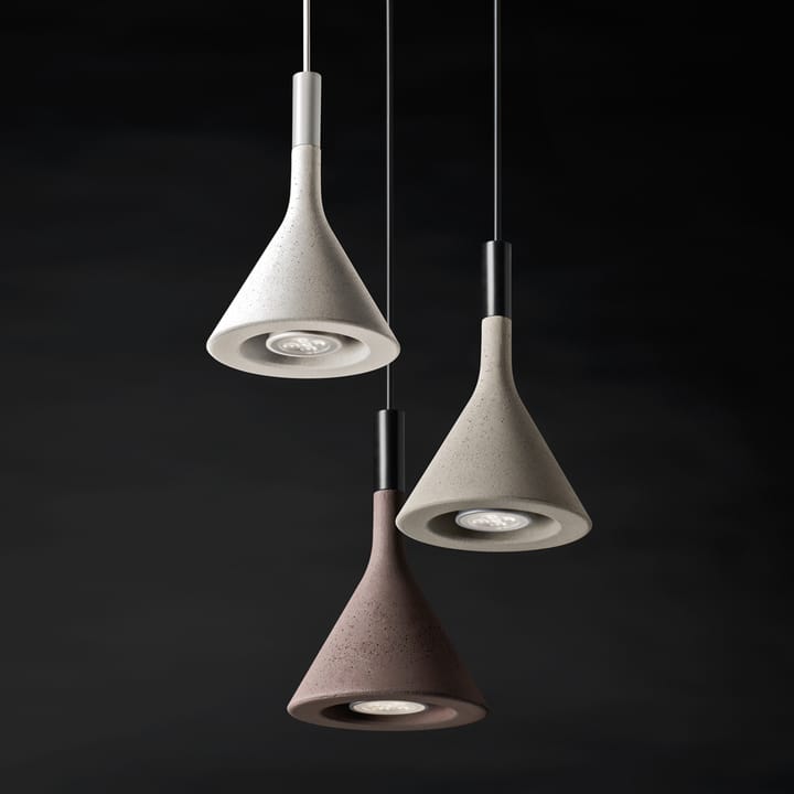 Aplomb mini pendel - grå, grigio betong - Foscarini