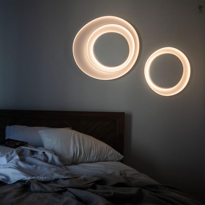 Bahia Mini vägglampa, vit, led Foscarini
