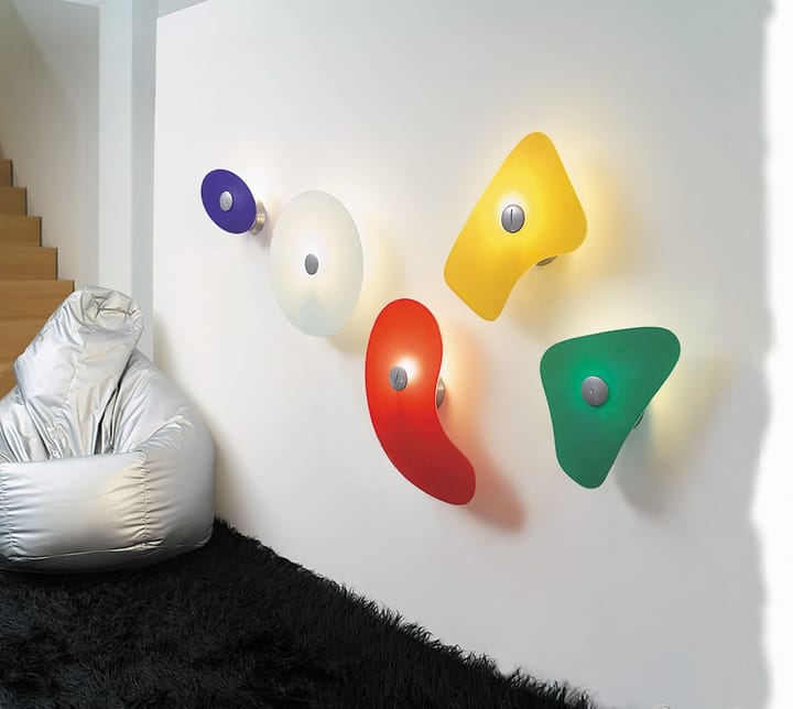 Bit 4 vägglampa, grön Foscarini