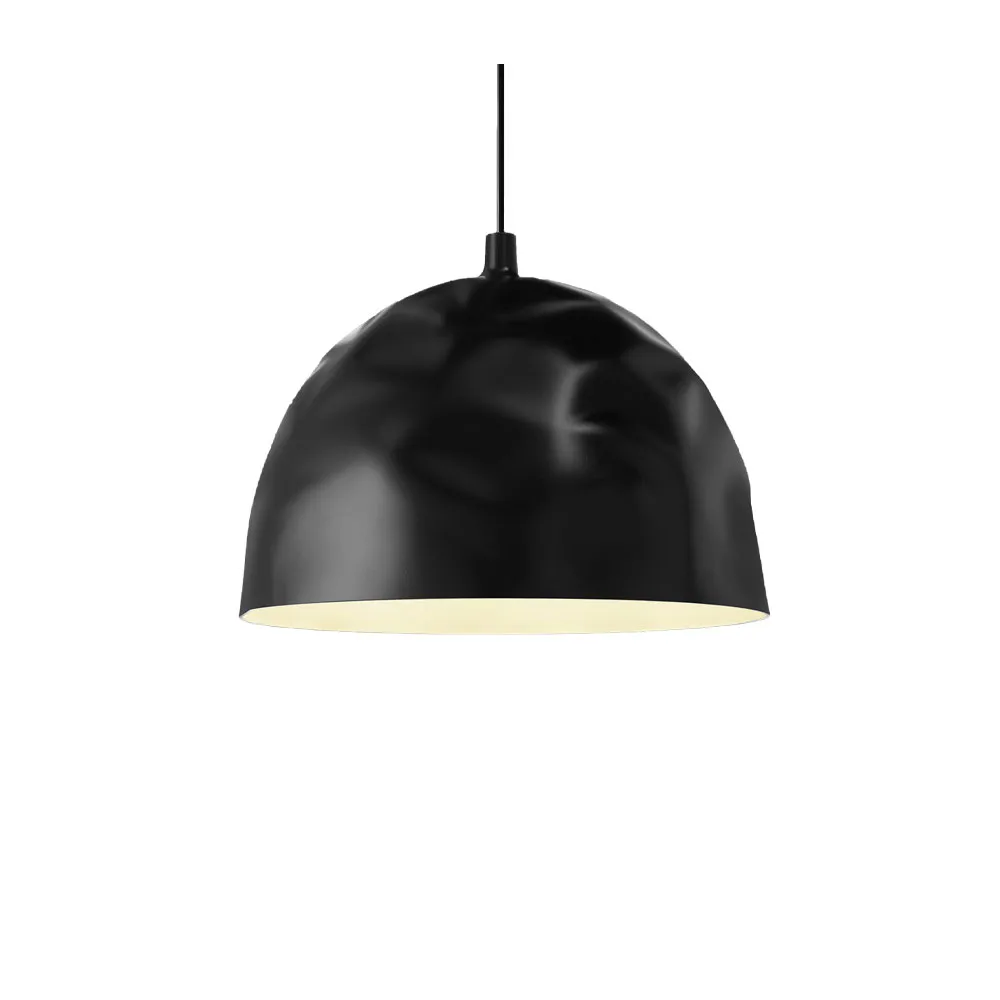 Bump pendel, black Foscarini