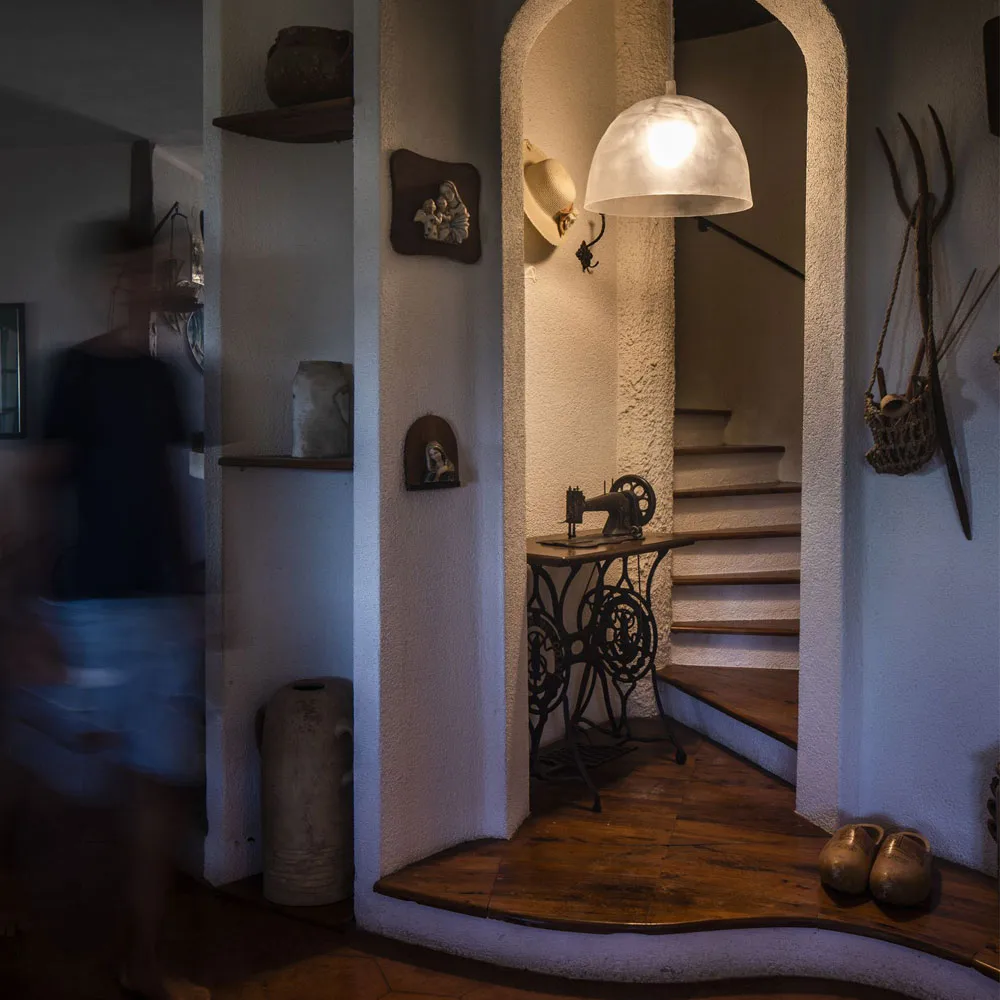 Bump pendel, black Foscarini