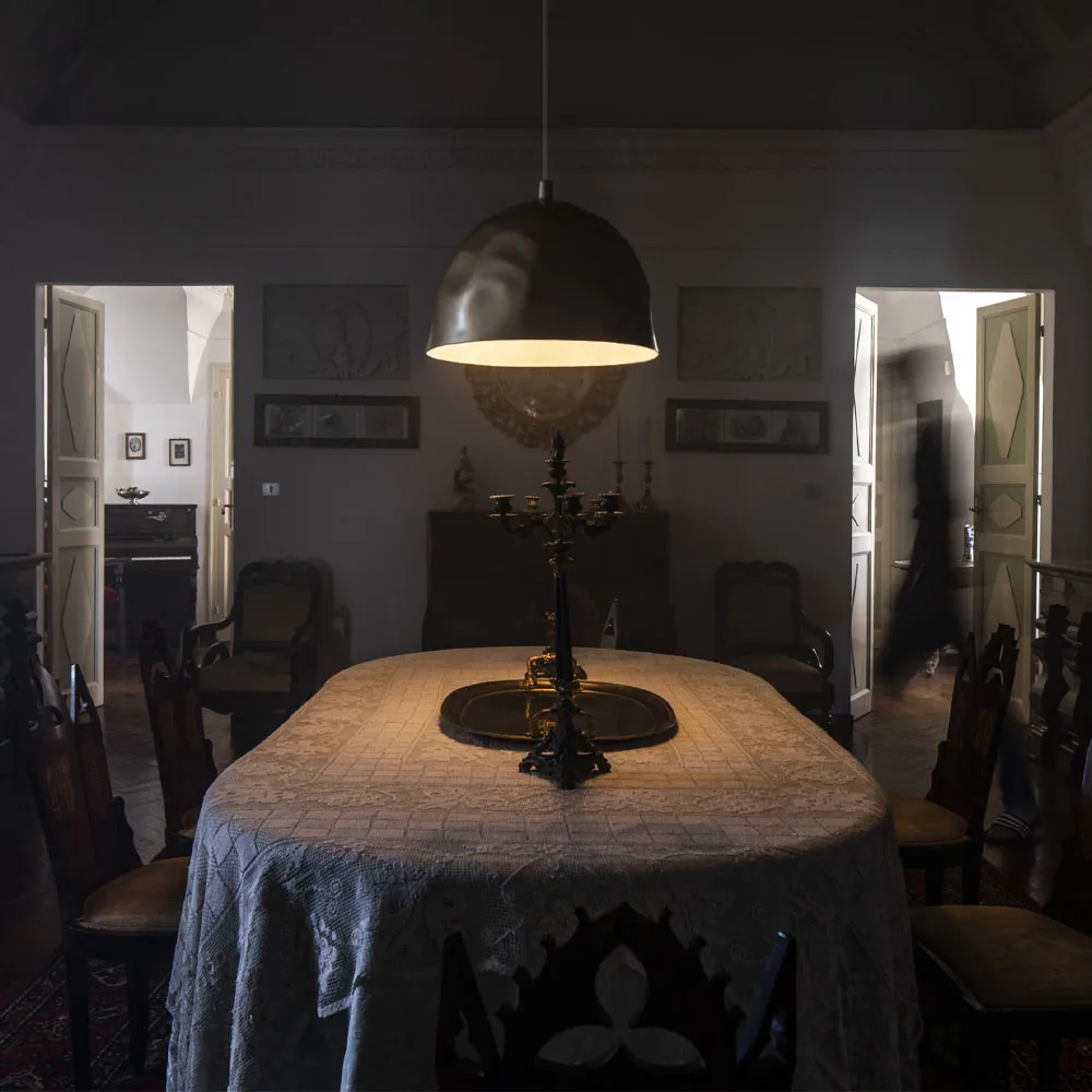 Bump pendel, petroleum Foscarini