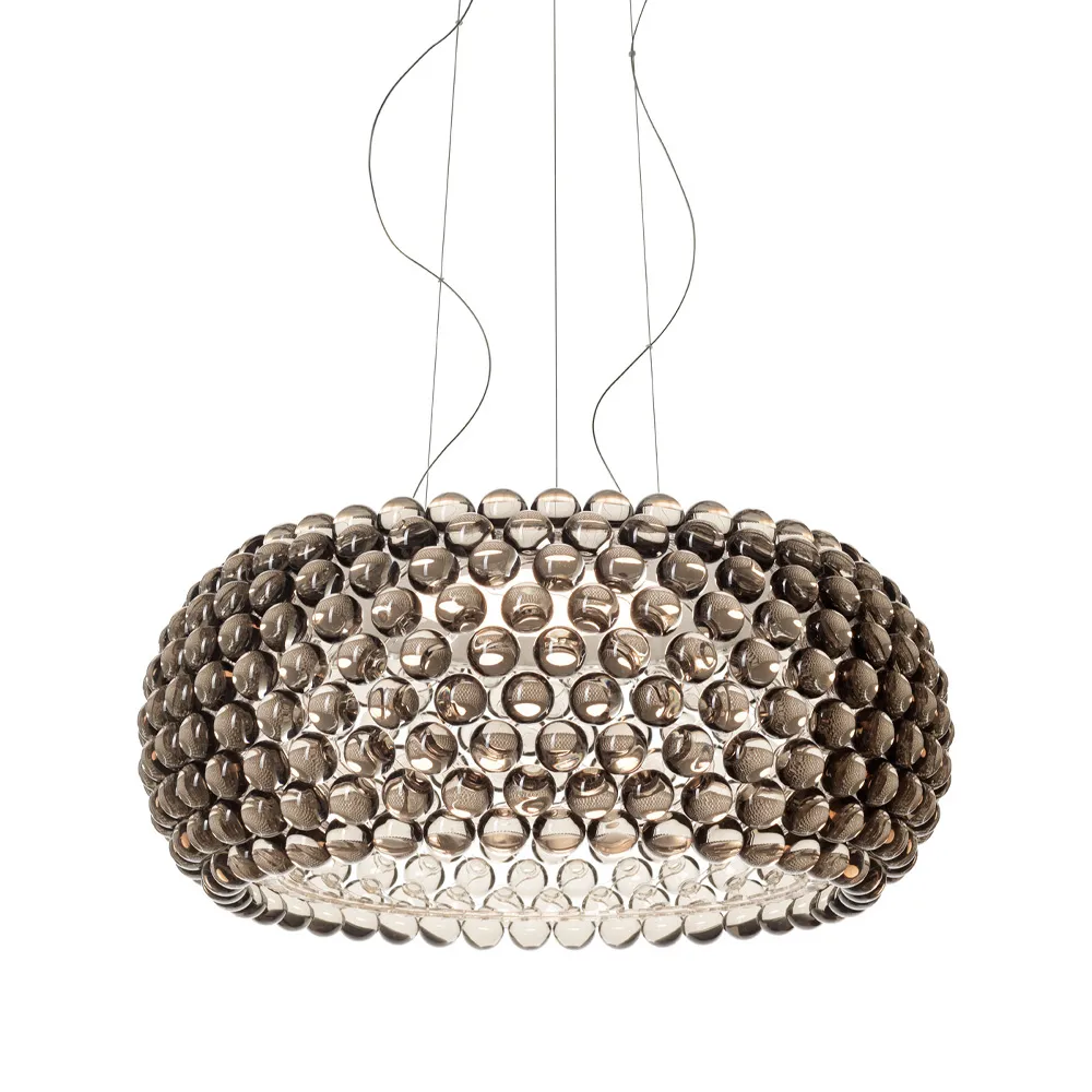 Caboche Plus grande pendel, Grå Foscarini