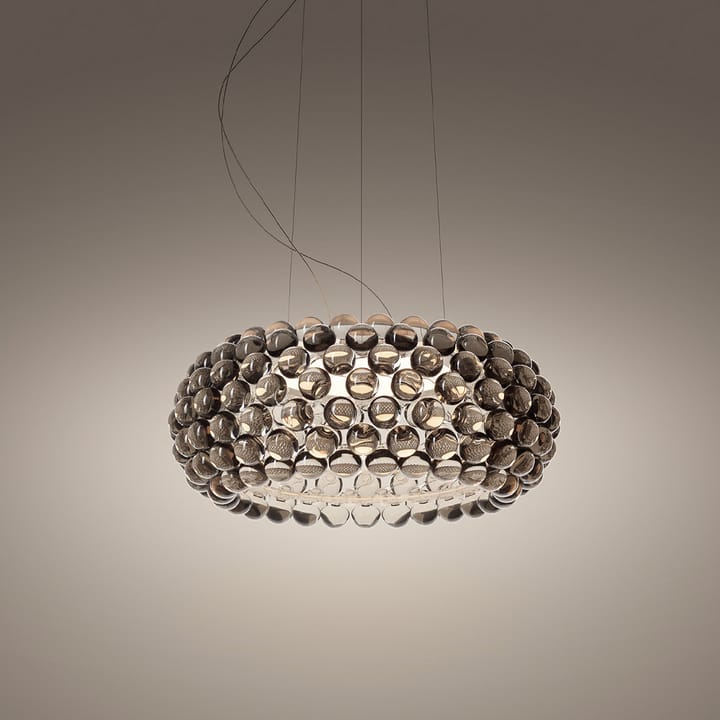 Caboche Plus media LED dimbar pendel, Grå Foscarini