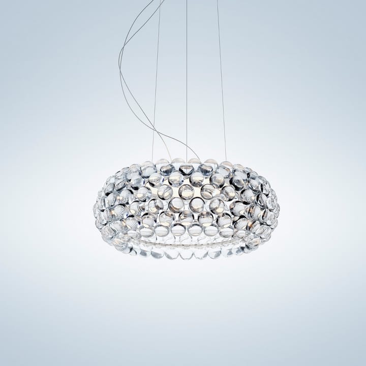 Caboche Plus media LED dimbar pendel - Transparent - Foscarini