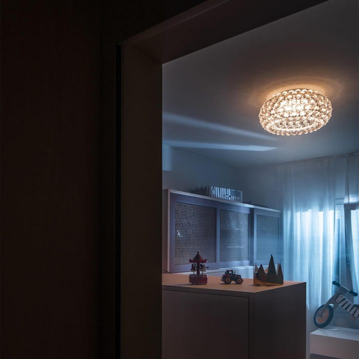 Caboche Plus plafond, Grå Foscarini