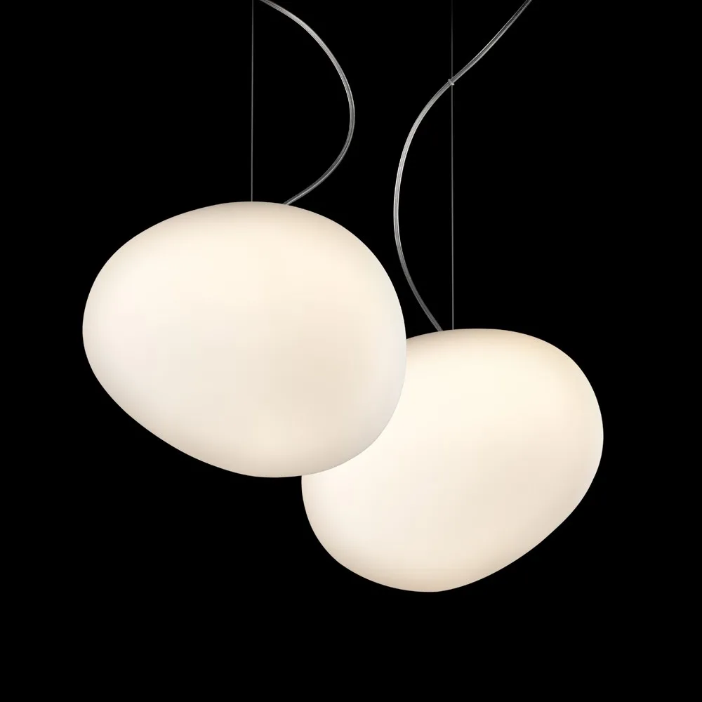 Gregg grande pendel, vit Foscarini