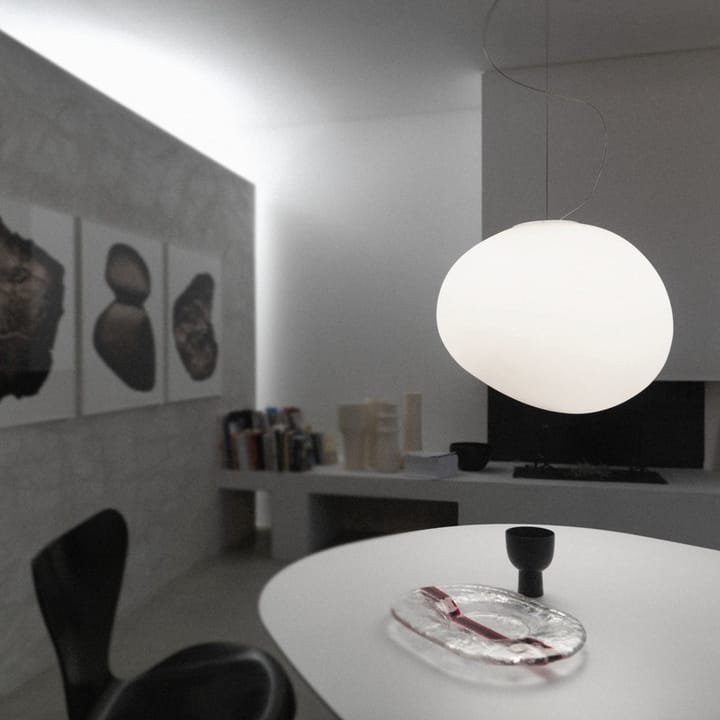 Gregg media pendel, vit Foscarini