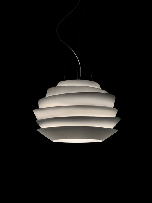 Le Soleil pendel, vit Foscarini