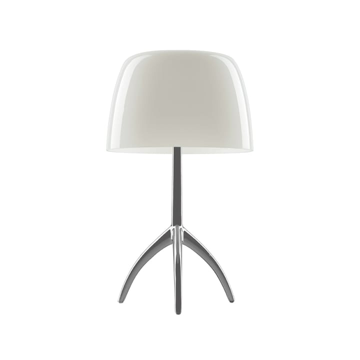 Lumiere Grande Dimbar bordslampa - varmvit, aluminium, ny - Foscarini
