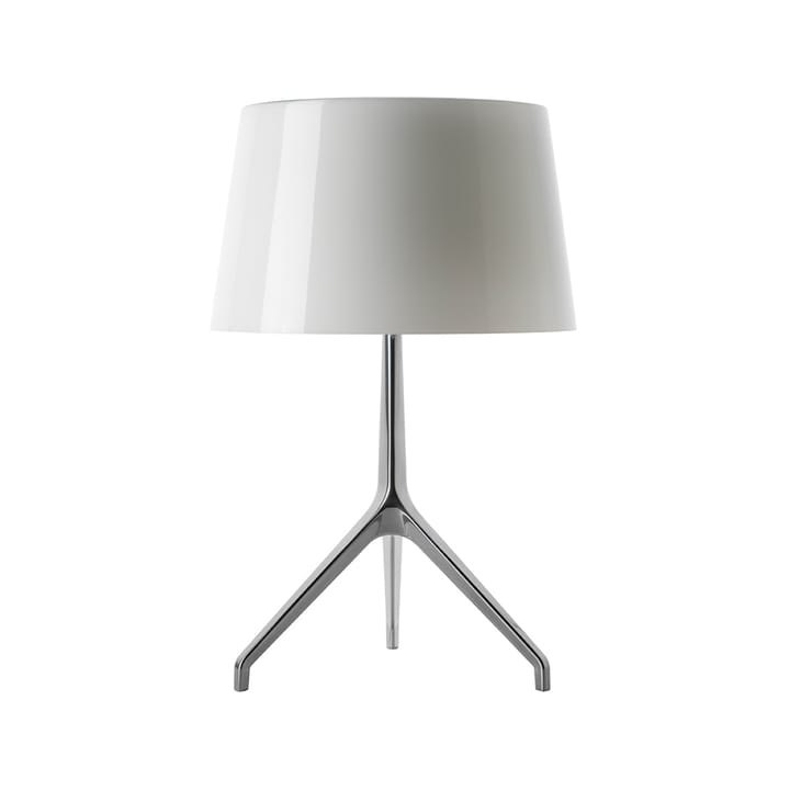 Lumiere XXL bordslampa, vit, aluminium Foscarini