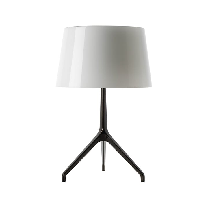 Lumiere XXL bordslampa - vit, svartkrom - Foscarini