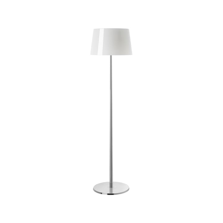 Lumiere XXL golvlampa - vit, munblåst glas, aluminium - Foscarini