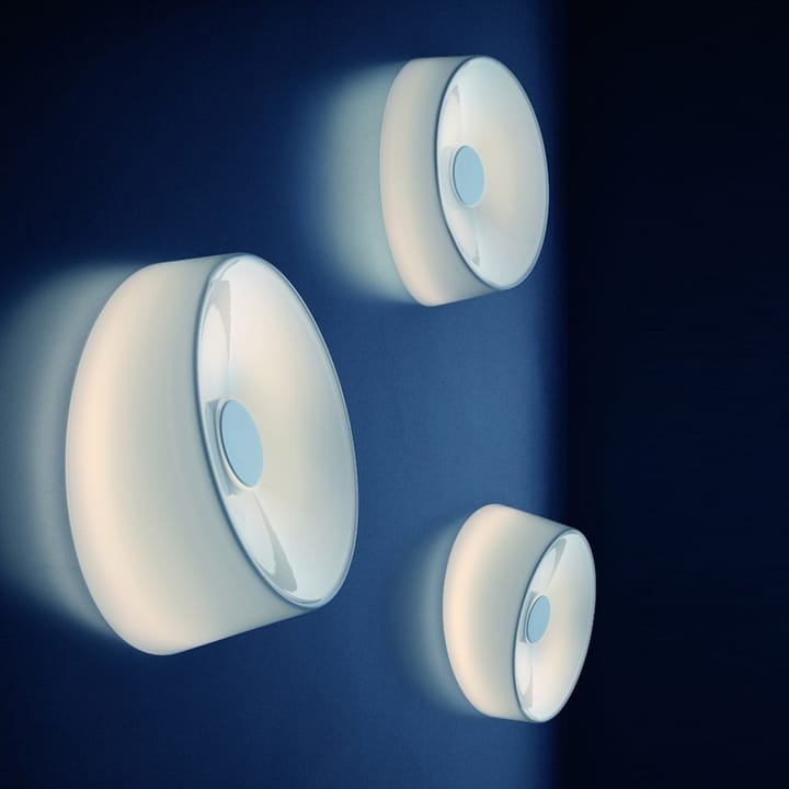 Lumiere XXL plafond, vit, led Foscarini
