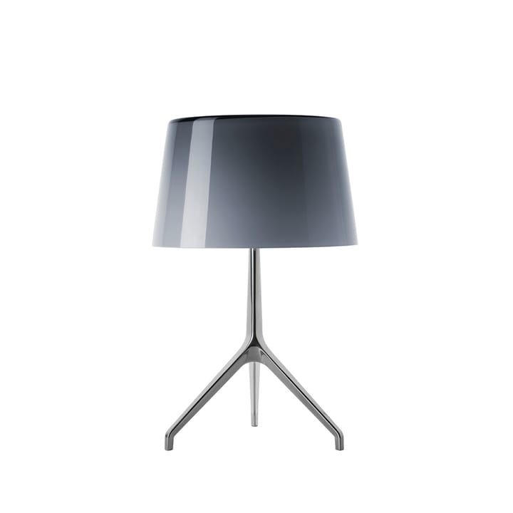 Lumiere XXS bordslampa - grå, munblåst glas, aluminium - Foscarini