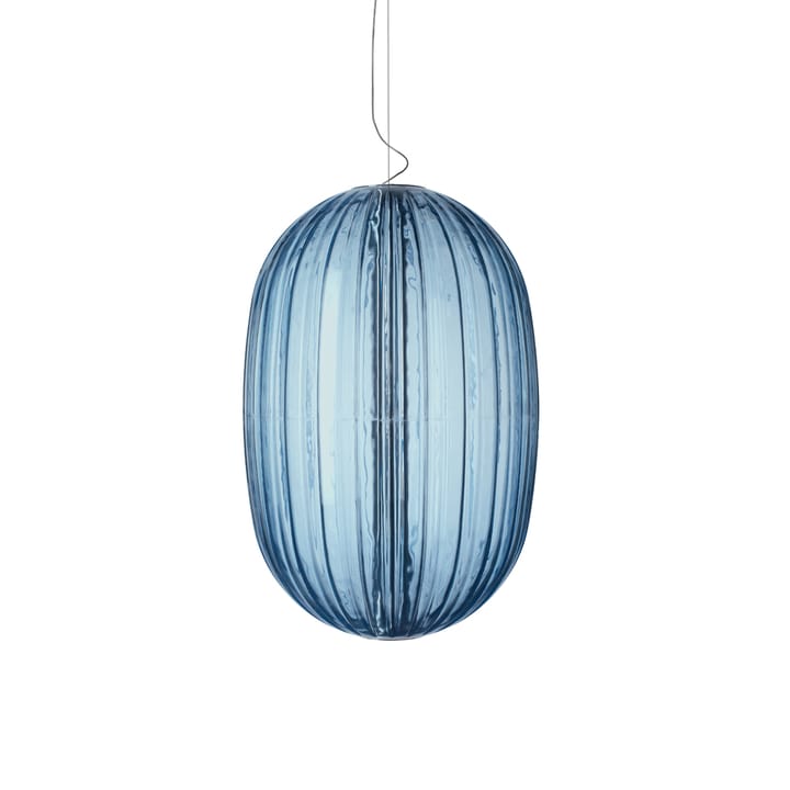 Plass media pendel Ø34 cm - azzurro, media - Foscarini