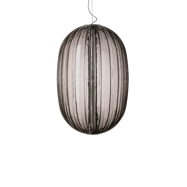Plass pendel Ø75 cm - grigio, led - Foscarini