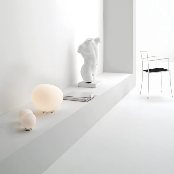 Poly Gregg X-large bordslampa - vit - Foscarini