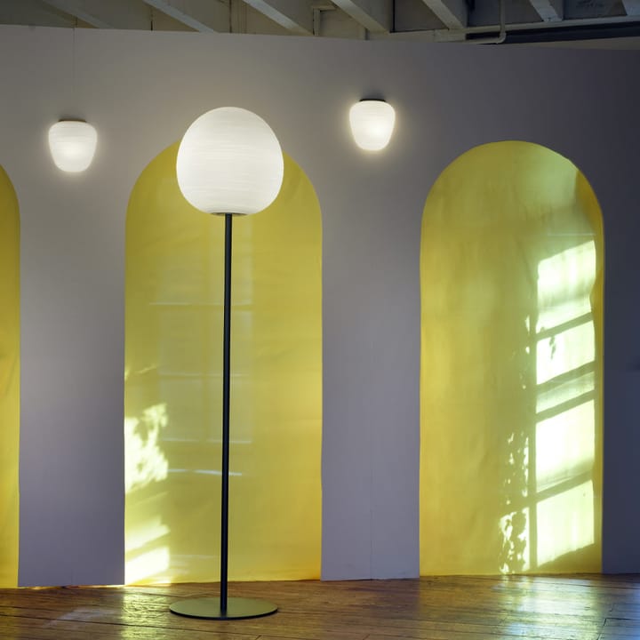 Rituals 1 semi vägglampa, oro/bianco, guldfärgad Foscarini