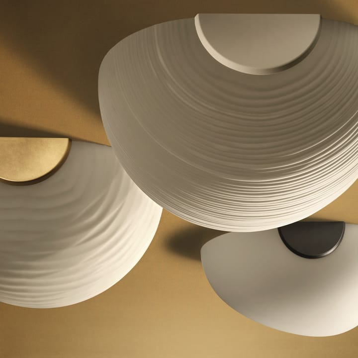 Rituals 3 semi vägglampa, bianco/bianco Foscarini