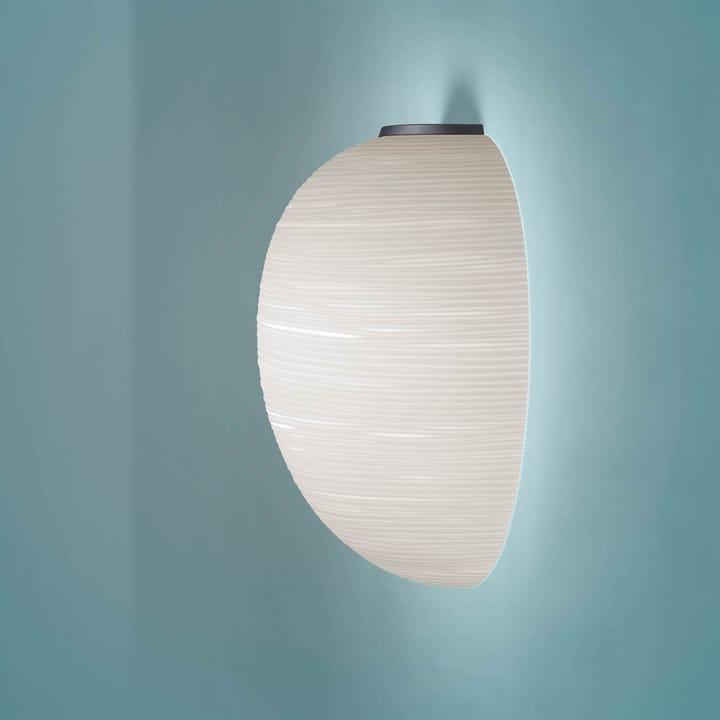 Rituals 3 semi vägglampa, bianco/bianco Foscarini
