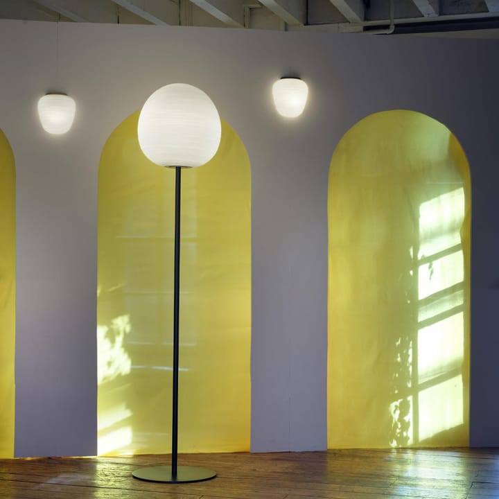 Rituals XL golvlampa, grafite/bianco, grafitgrå stativ Foscarini