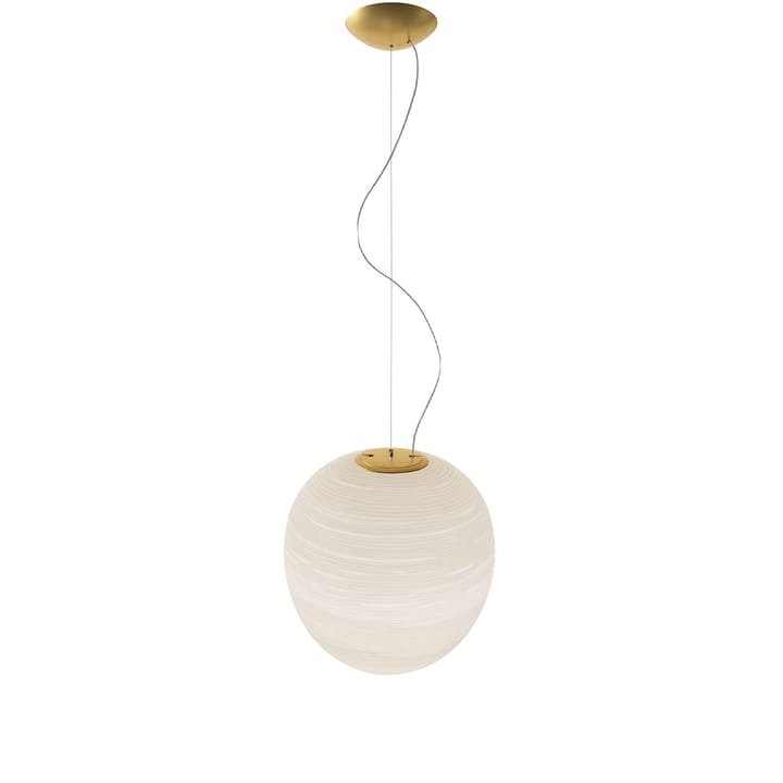 Rituals XL pendel - oro/bianco - Foscarini