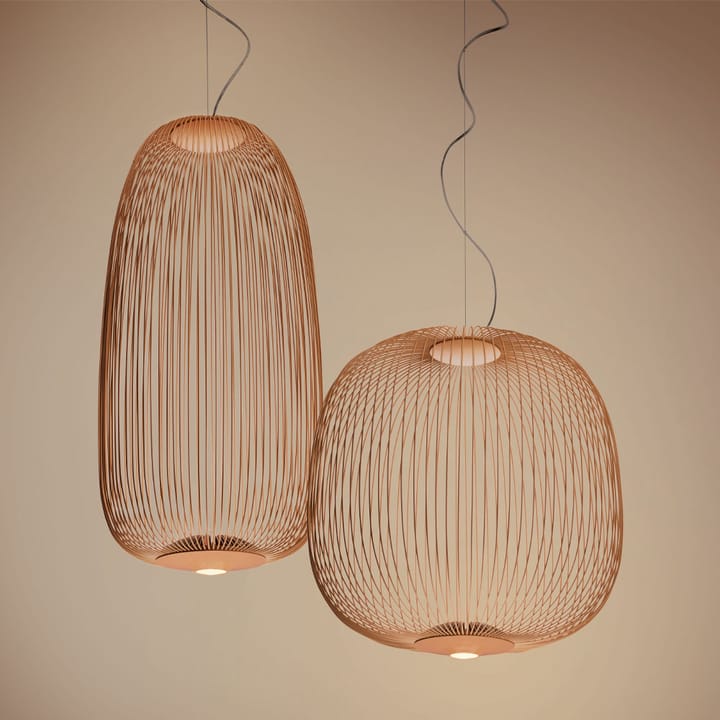 Spokes 1 Dimbar pendel, kopparfärgad Foscarini