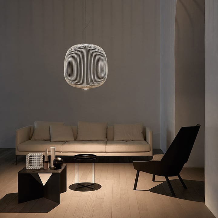 Spokes 2 Dimbar pendel, vit Foscarini