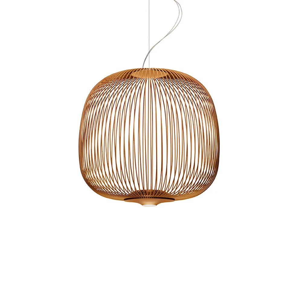 Spokes 2 Midi MyLight pendel, kopparfärgad, dimbar Foscarini