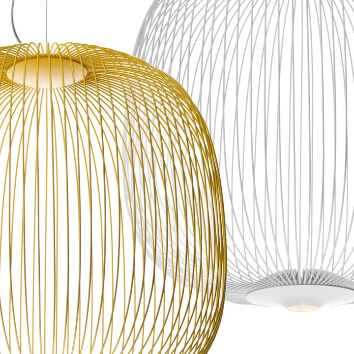 Spokes 2 Midi pendel, grå, dimbar Foscarini