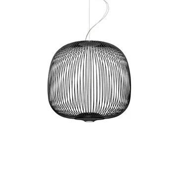 Spokes 2 Midi pendel - svart, dimbar - Foscarini