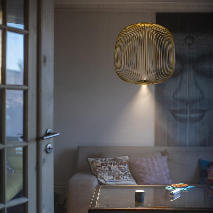 Spokes 2 pendel, vit Foscarini