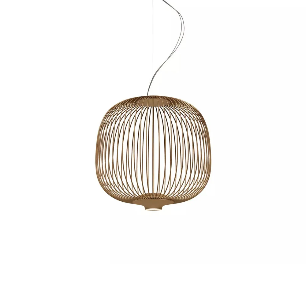 Spokes 2 Piccola MyLight pendel, kopparfärgad Foscarini