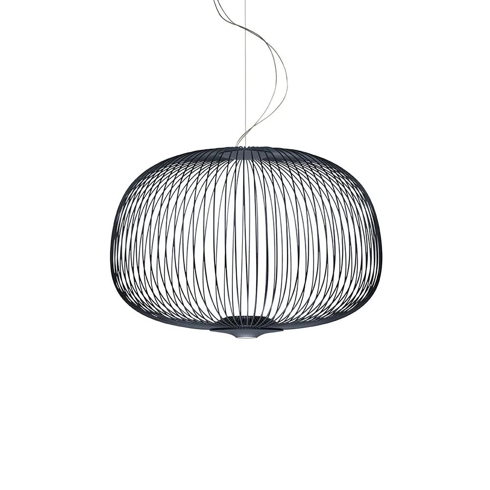 Spokes 3 MyLight pendel, grå, dimbar Foscarini