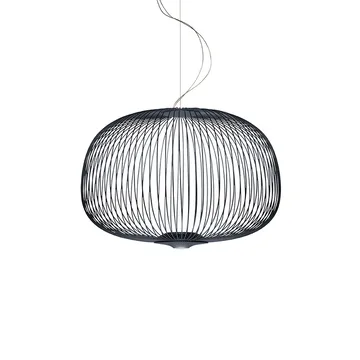 Spokes 3 MyLight pendel - grå, dimbar - Foscarini