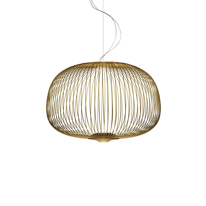 Spokes 3 pendel - guld, dimbar - Foscarini